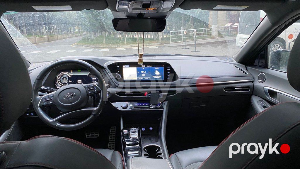 Hyundai Sonata, 1.6 L, 2021 il, 128 000 km — Avtomobillər, Bakı (7)