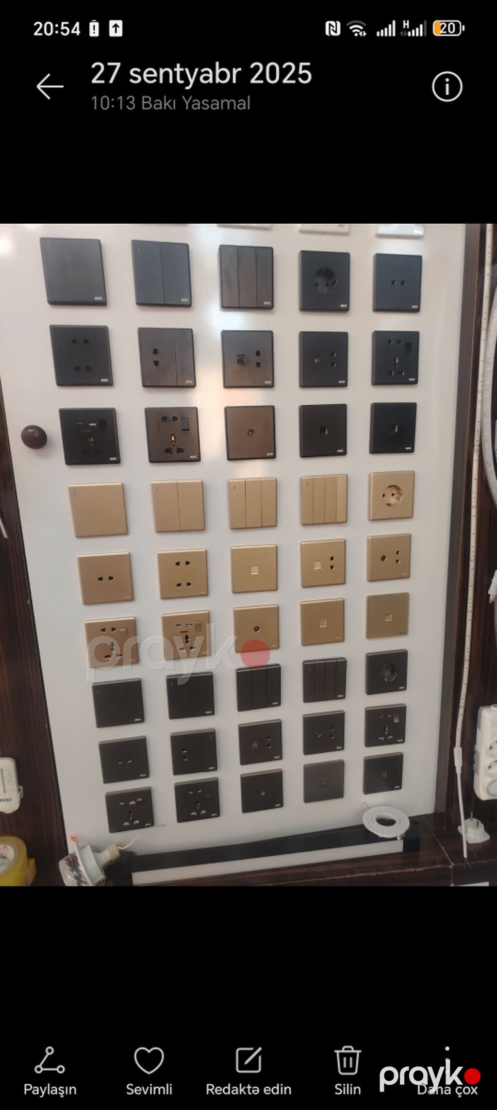 Kvadrati 10 manatdan baslayan qiymetlerle pesakar elektriki islerinin — Elektrikçi xidmətləri, Şamaxı (8)