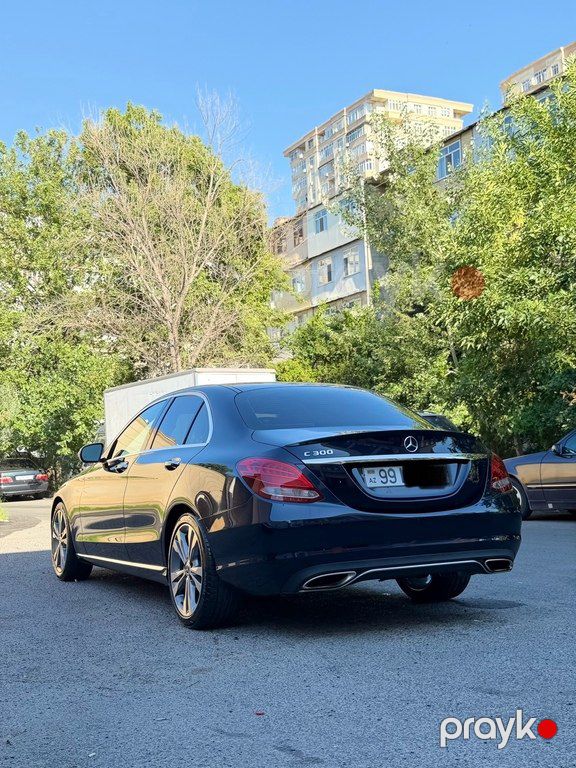 Mercedes C 300, 2.0 L, 2018 il, 117 000 km — Avtomobillər, Bakı (4)