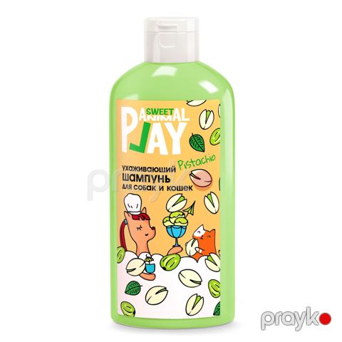Şampun Animal Play Sweet "Фисташковый сорбет" Qulluqedici, itlər və pişiklər üçün, 300 ml — Bakı