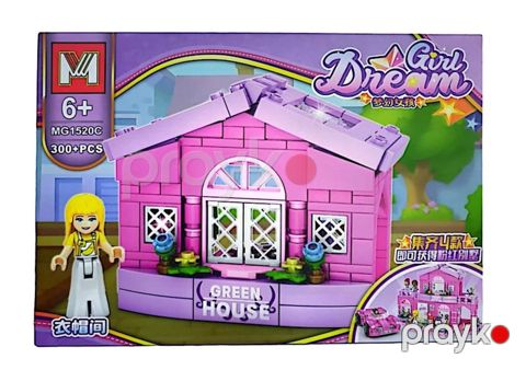 Konstruktor Dream Girl, 6 yaş, 300 hissə — Bakı