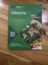 Məhsul: Coğrafiya – 2025 Test Toplusu (II hissə) Təsvir — İlkin