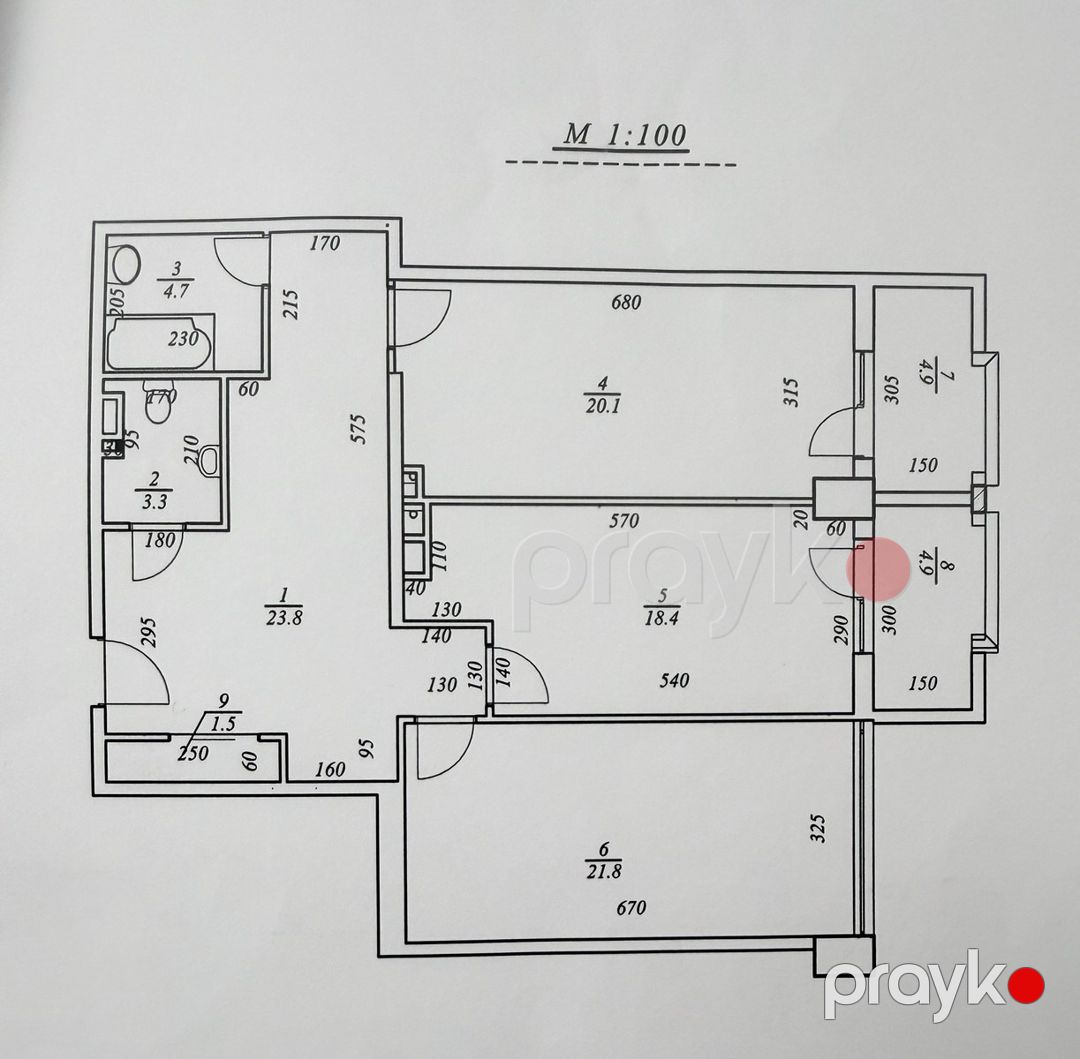 Satılır 2 otaqlı yeni tikili 106 m² — Mənzil, Bakı (2)