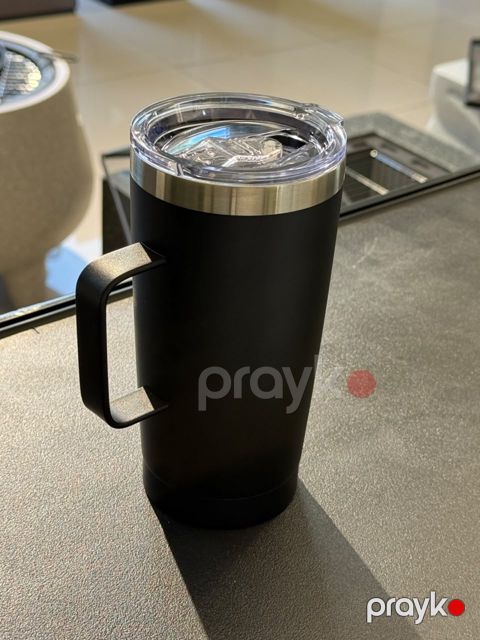 Termos, ABS plastik/paslanmayan polad, qara, 650 ml — Bakı