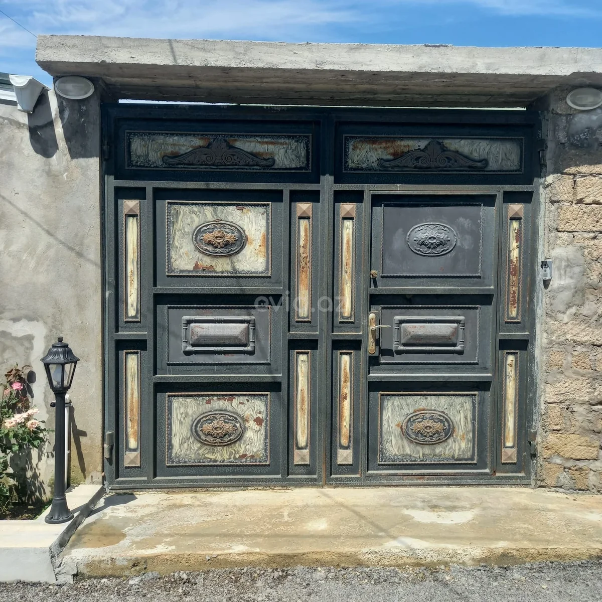 3 otaqlı həyət evi satılır Albalılıq qəsəbəsində — Ev, villa, Bakı (2)