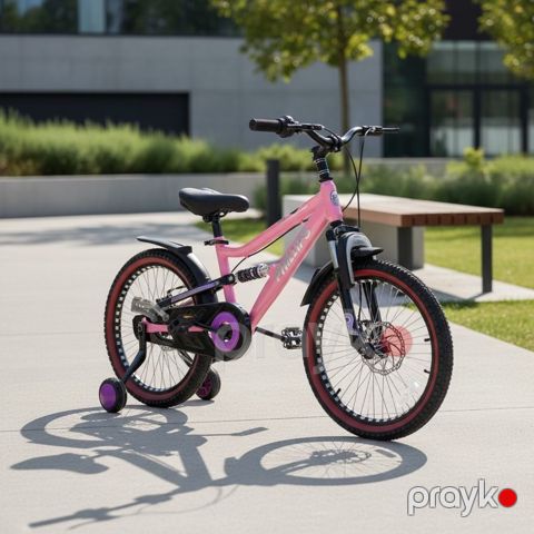 Uşaq velosipedi Phillips P136_20, 20", açıq çəhrayı — Bakı