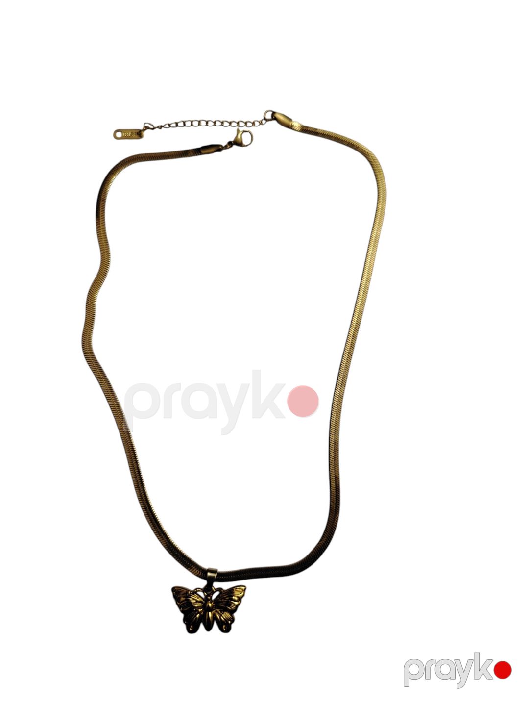 Boyunbağı No brand Qızılı Bijuteriya ərintisi/Metal/Paslanmayan polad 450 mm — Mallar, Bakı (2)