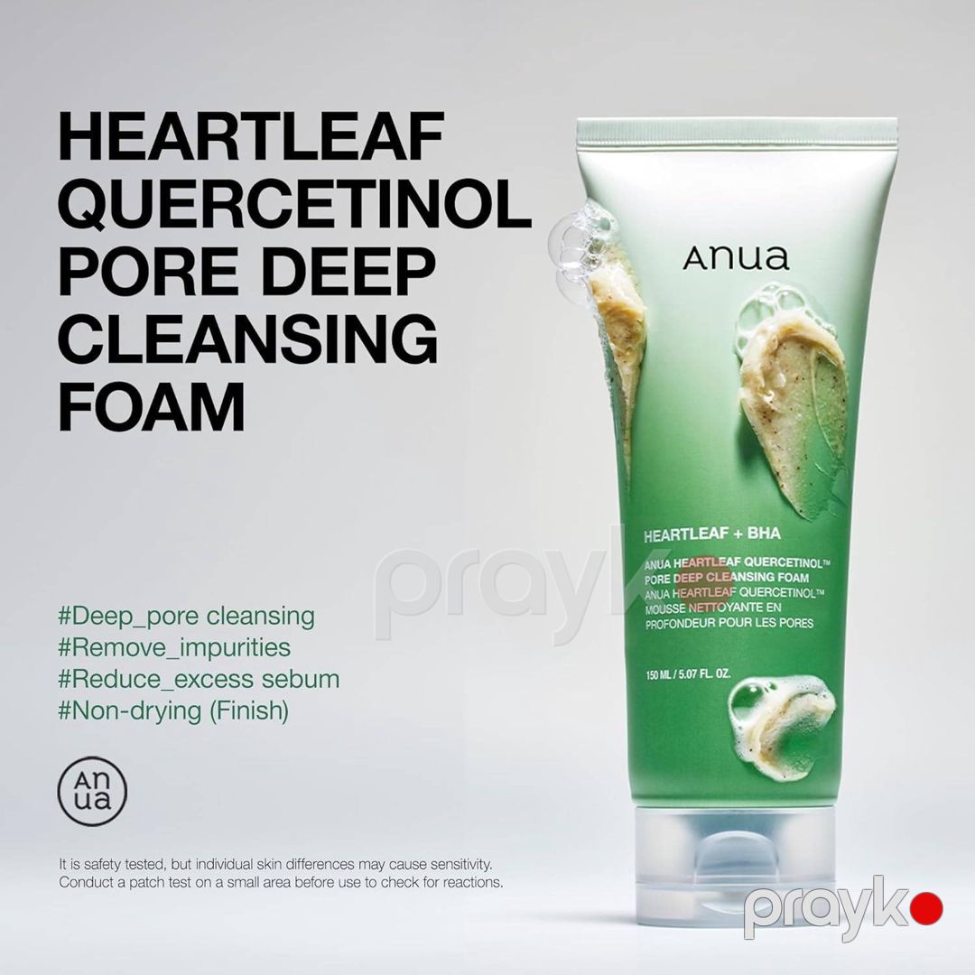 Üz üçün köpük Anua Heartleaf və BHA 150 ml — Mallar, Bakı (3)