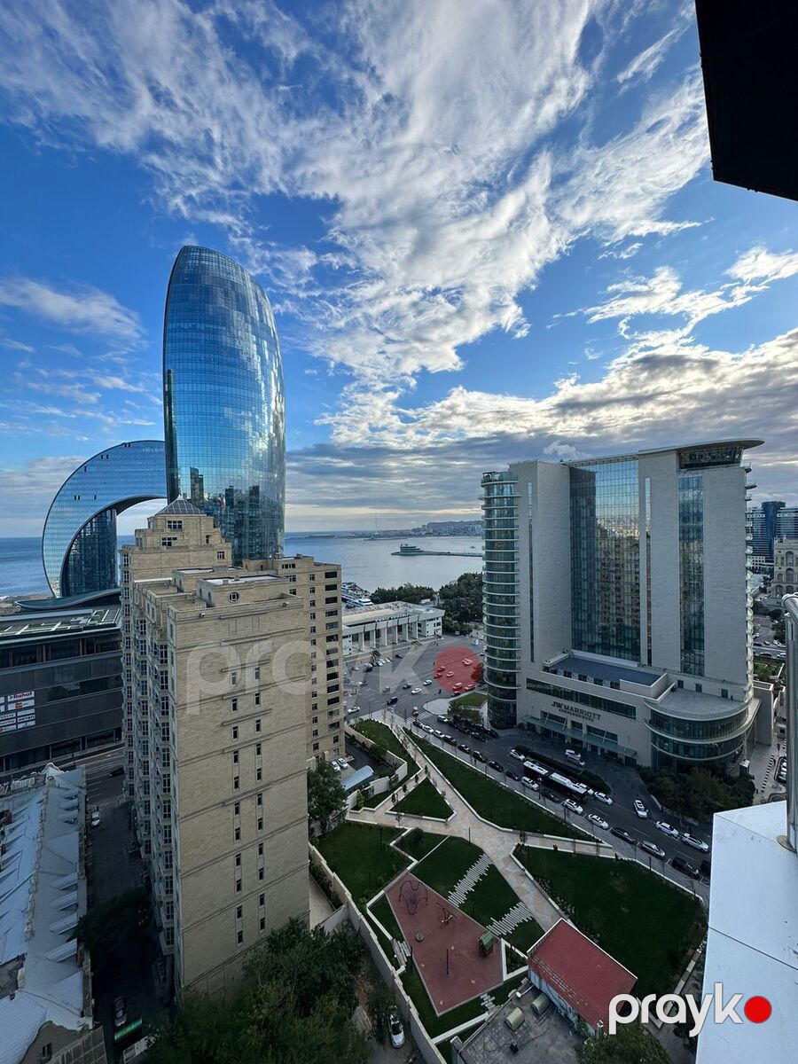 İcarəyə verilir 3 otaqlı yeni tikili 120 m² — Mənzil, Bakı (2)