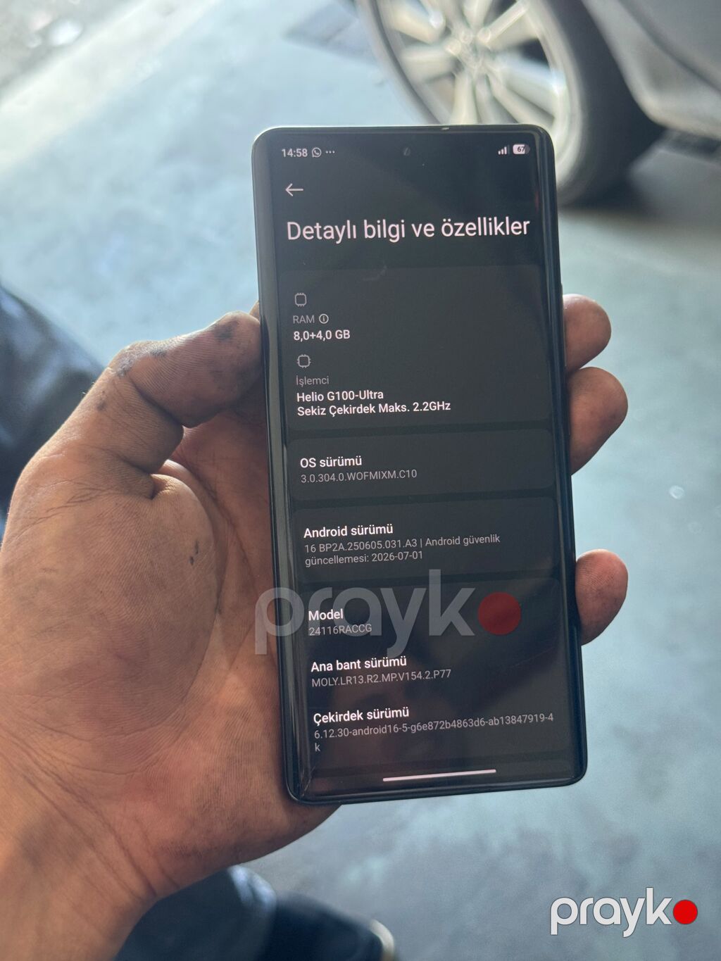 Redmi Note 14 Pro, 256 GB, rəng - Qara, Sensor, Barmaq izi, İki sim kartlı — Xiaomi, Bakı (4)