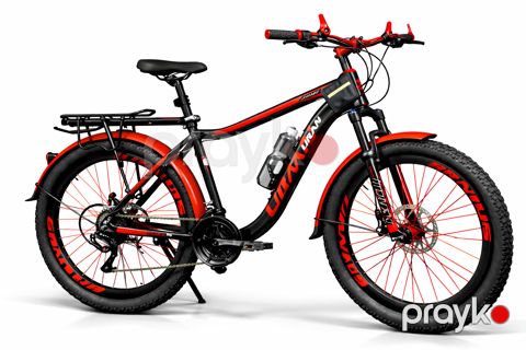 Velosiped Uranus Red Fire Edition 300 VP 26 ölçü — Bakı