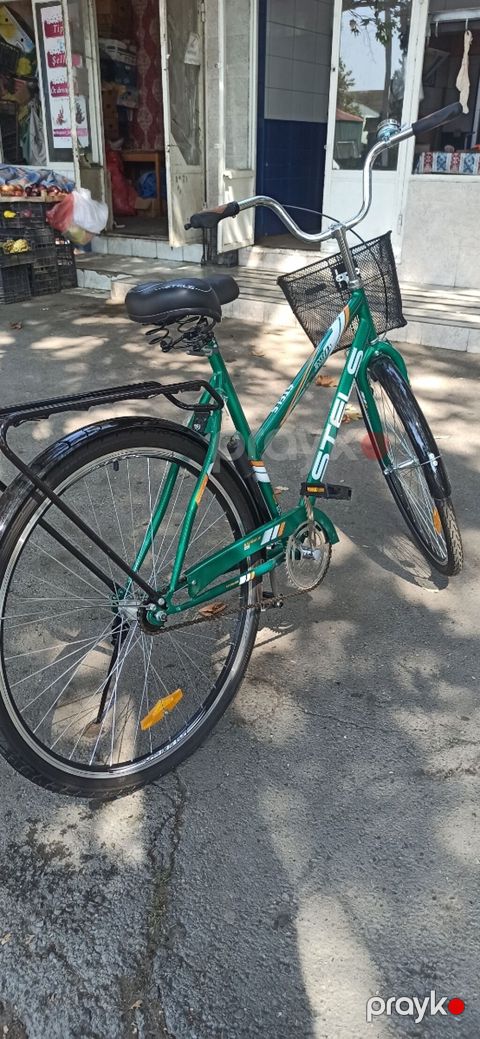 Stels Navigator 350 şəhər velosipedi - Rəng: yaşıl, klassik şəhər — Mingəçevir