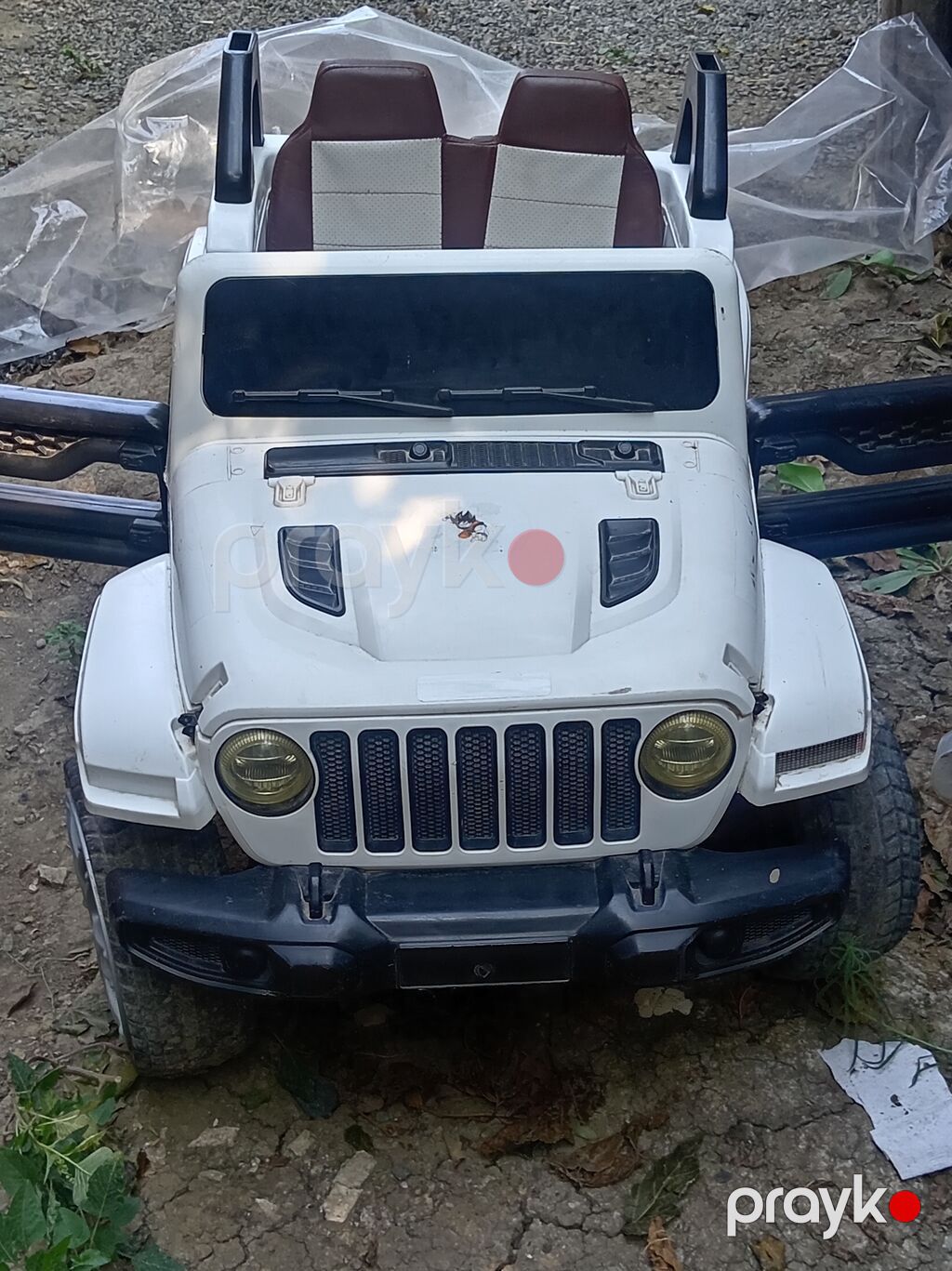 Uşaq üçün elektrikli miniatür “off-road” tipli maşın - Korpus: ağ — Uşaq avtomobilləri, Bakı (2)