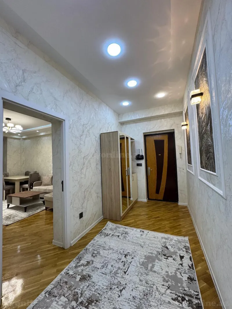 Satılır 3 otaqlı Mənzil Yeni tikili 72 m² Bakı, Yasamal r., İnşaatçılar m — Mənzil, Bakı (8)