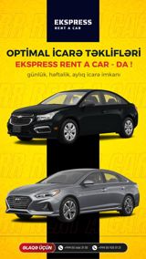 Günlük, Chevrolet, Depozitsiz — Avtomobil icarəsi