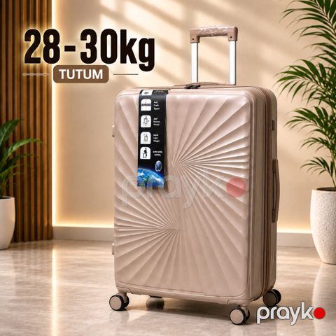 Çamadan 0512, plastik, bej, ölçü 3XL — Bakı