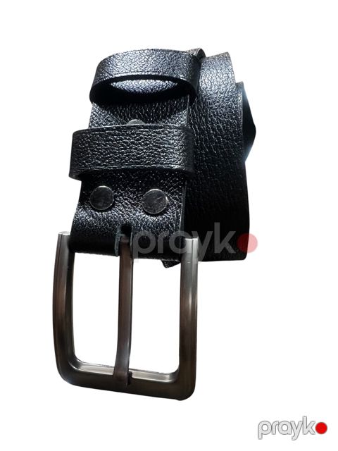 Kəmər kişilər üçün OL-03, dəri, qara, ölçü 125
