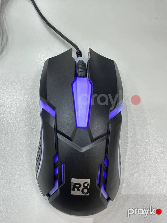 RGB mouse R8 1603B USB — Periferik cihazlar, Bakı (5)