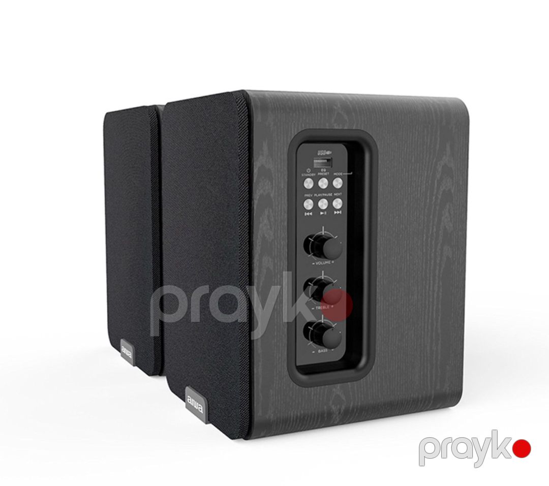 Aıwa ASP-A200BK Active BookShelf Speaker Pair — Səs texnikası, Bakı (5)
