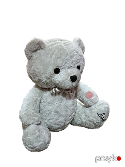 Yumşaq oyuncaq FSY-12103, peluş, boz, 35 sm — Bakı