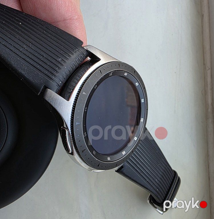 Samsung Galaxy Watch Silver 46mm — Ağıllı saatlar və biləkliklər, Bakı (6)