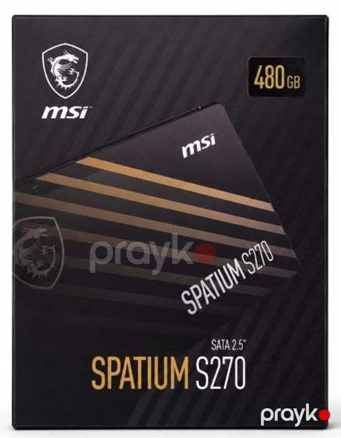 SSD msı spatıum S270 480GB, sata 2.5 — Bakı
