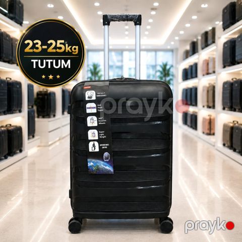 Çamadan, qara, plastik, ölçü 2XL — Bakı
