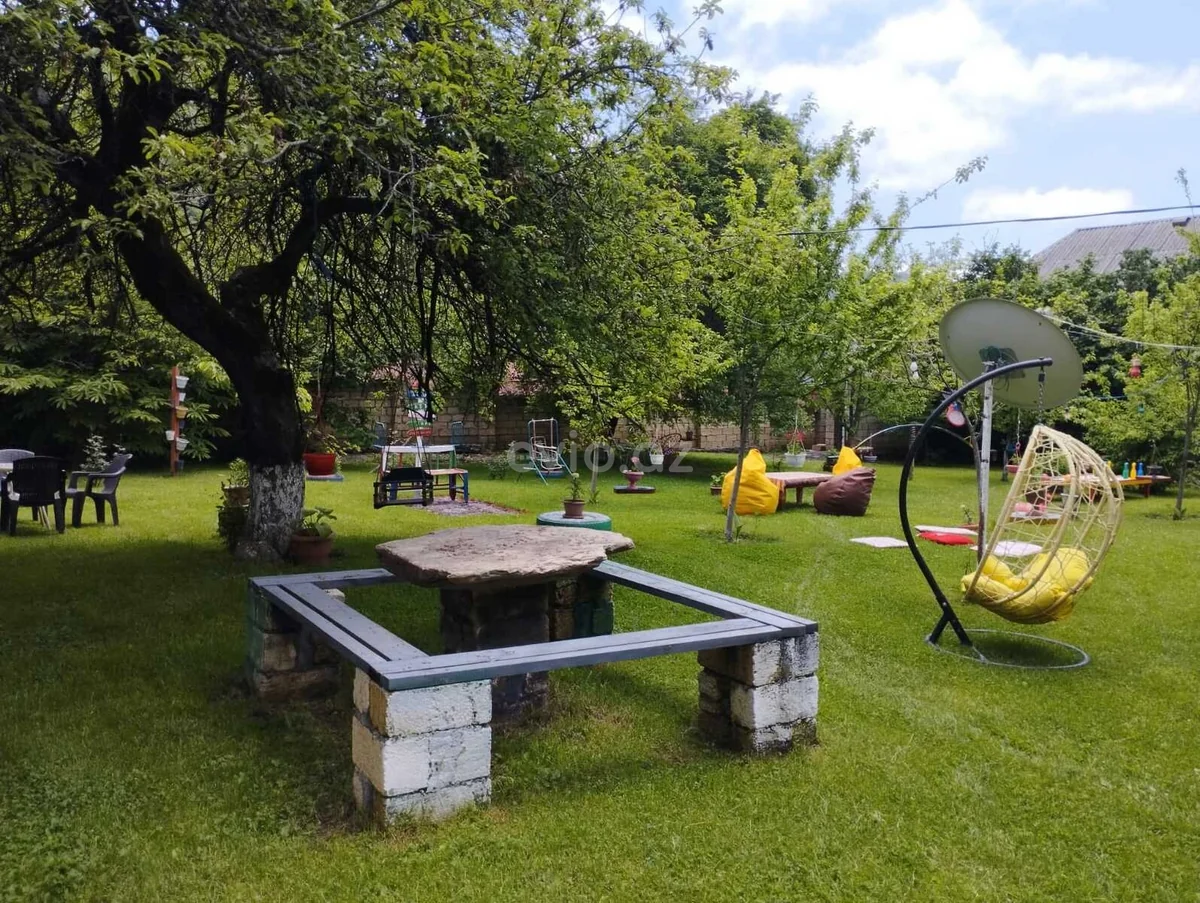 Kirayə 3 otaqlı bağ evi Qəbələdə — Ev, villa, Qəbələ (7)