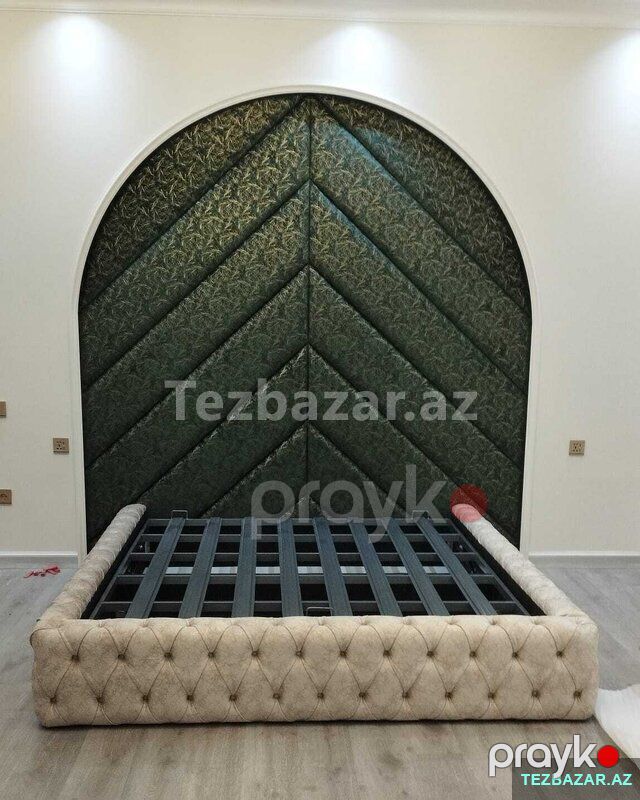 Divar panel çarpayıların sifarişi — Mebel, Bakı (3)