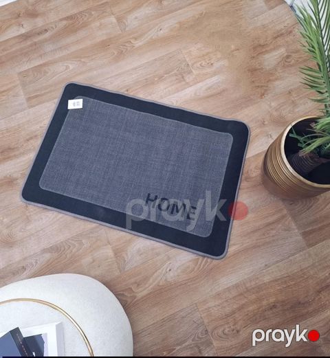 Qapı qabağı ayaqaltı Home, 50x80 sm, göy — Bakı
