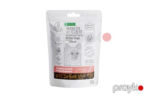 Quru yem küçüklər üçün Nature’s Protection Superior Care White Dogs with Insects 150 q — Bakı