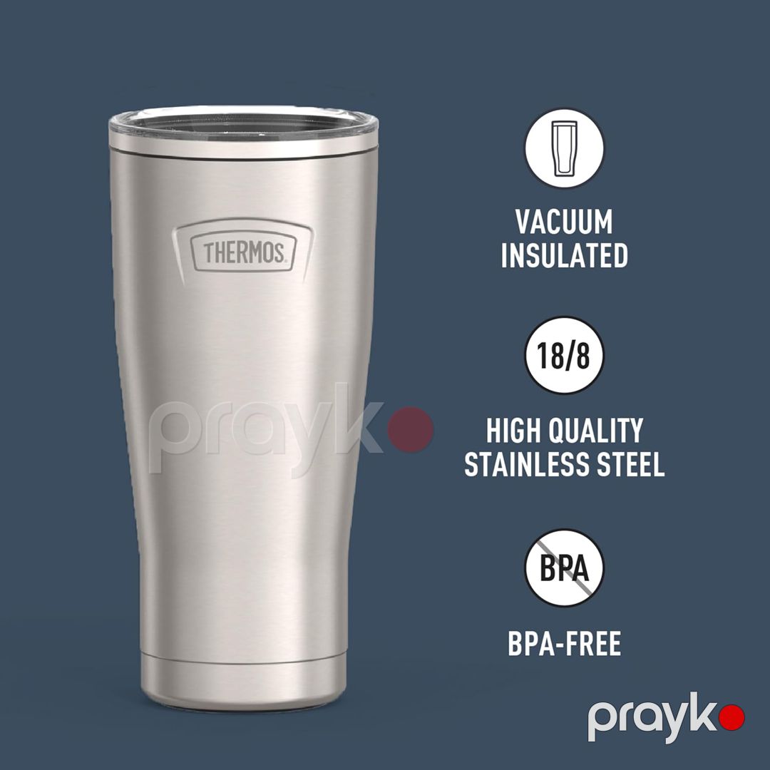 Termo fincan IS1152MS4, paslanmayan polad, gümüşü, 532 ml — Mallar, Bakı (3)