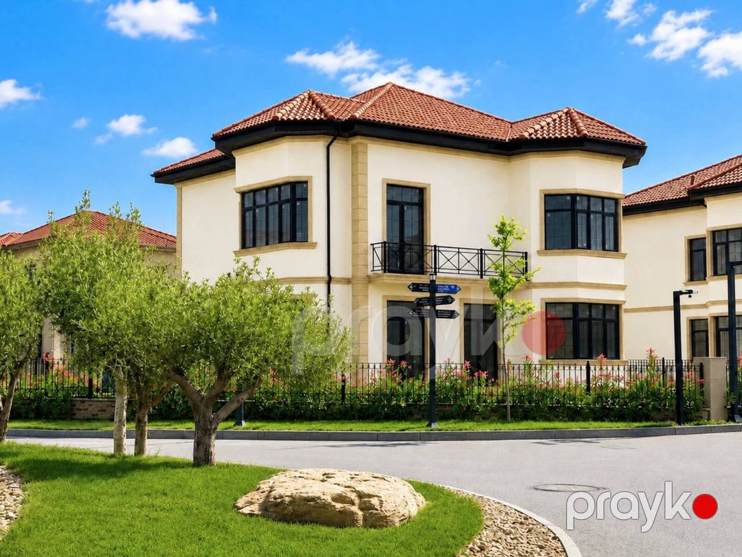 Satılır 8 otaqlı həyət evi/bağ evi 390 m² — Ev, villa, Bakı (2)