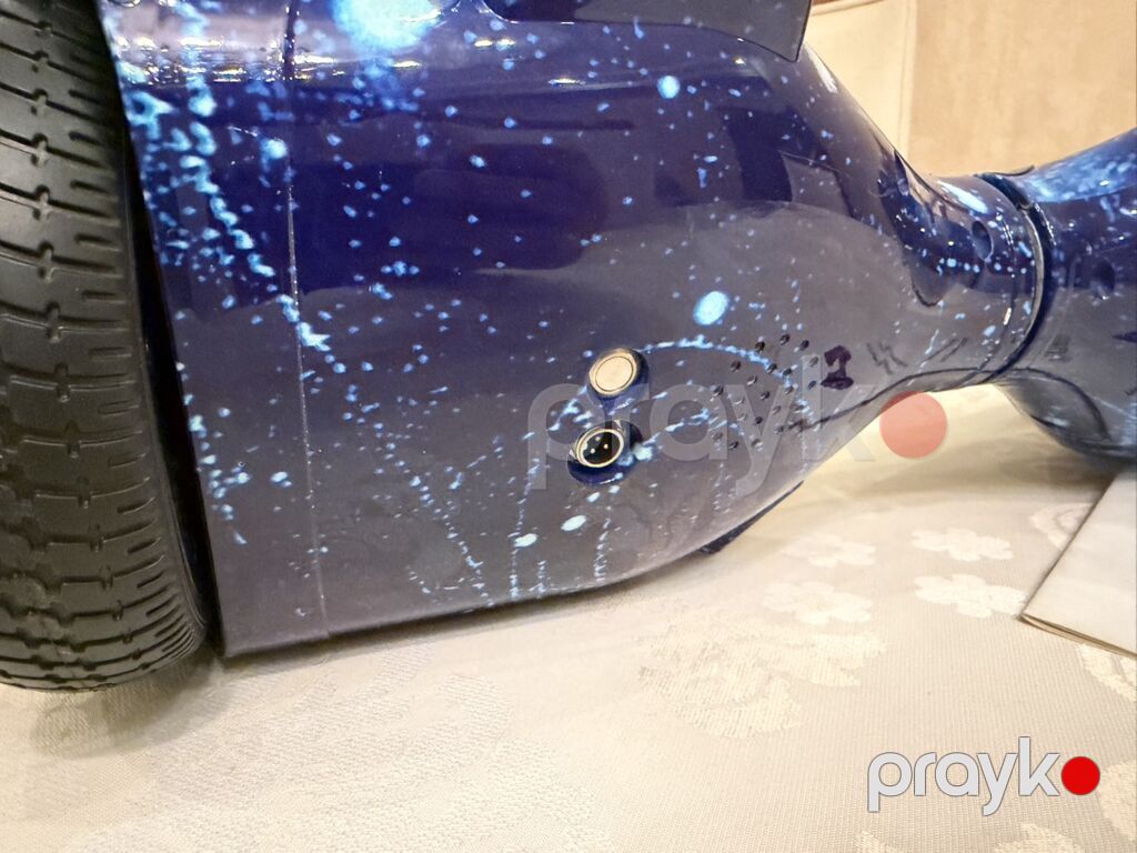 Elektrikli giroskut (hoverboard) – mavi “galaxy” dizayn - Təkər — Hiroskopler, Bakı (3)
