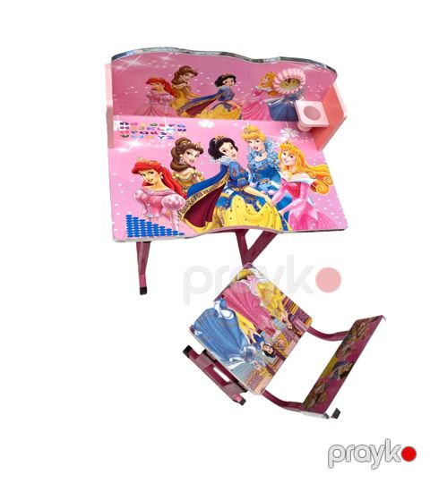 Məktəbli masası və oturacaq Disney, 69x44 sm — Bakı