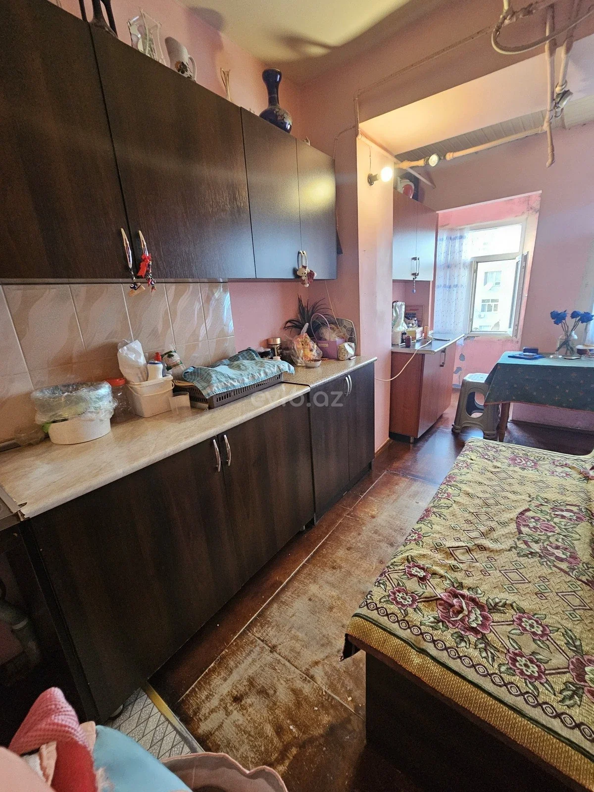 1 otaqlı orta təmirli mənzil satılır 8-ci mikrorayonda — Bakı