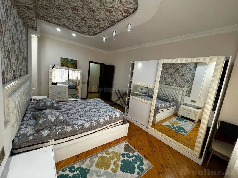 Satılır 2 otaqlı Mənzil Yeni tikili 90 m² Bakı, Xətai r., Əhmədli m — Mənzil, Bakı (2)