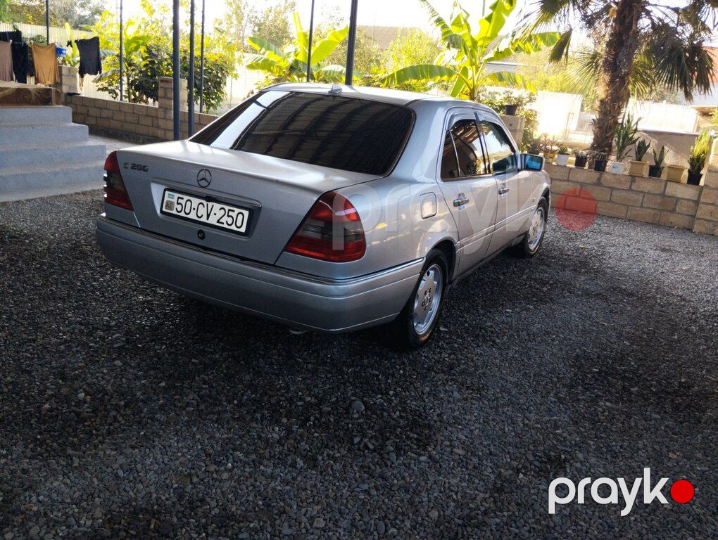 Mercedes C 200, 2.0 L, 1996 il, 412 177 km — Avtomobillər, Hacıqabul (2)