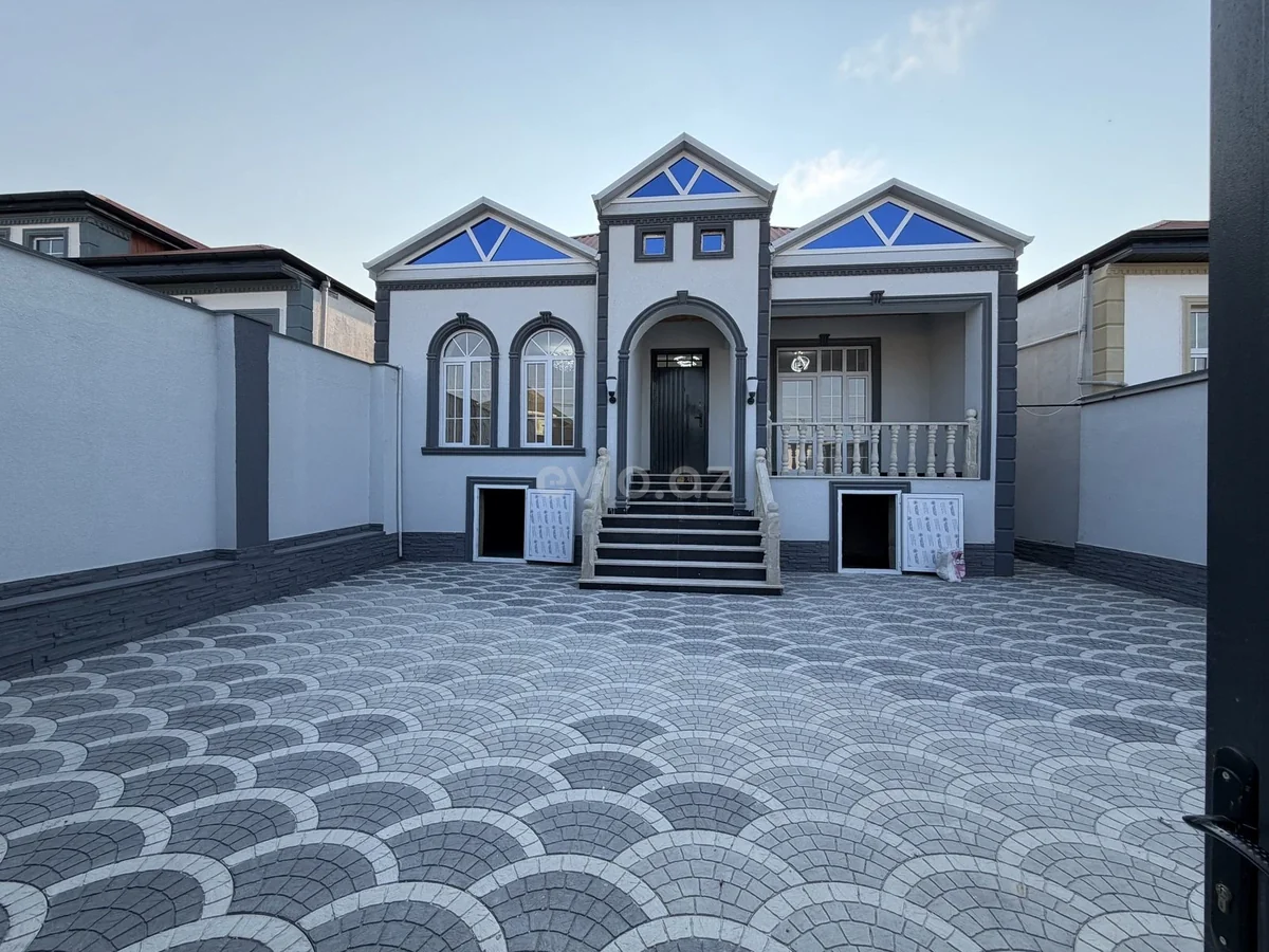 4 otaqlı həyət evi satılır Zabrat qəsəbəsində — Ev, villa, Bakı (2)