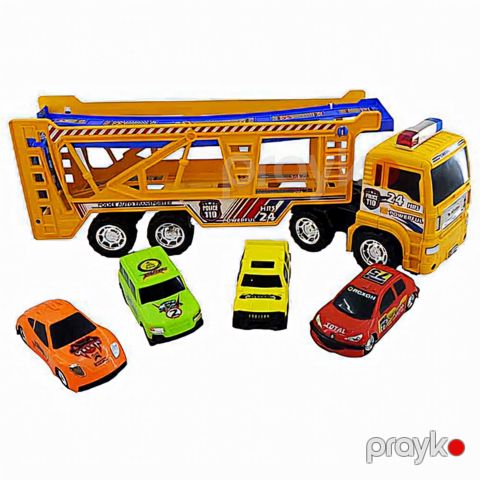 Avtomobil daşıyıcısı maşınlarla Kadusi_0077, sarı — Bakı