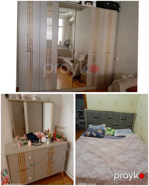 Yataq dəsti 690₼.Yaxşı vəziyyətdədir.Baza yoxdur,matras var.Real — Bakı