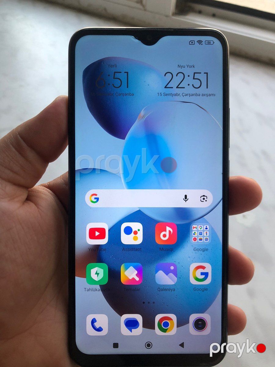 Xiaomi Redmi 9 Black 64GB/4GB — Smartfonlar, Bakı (2)