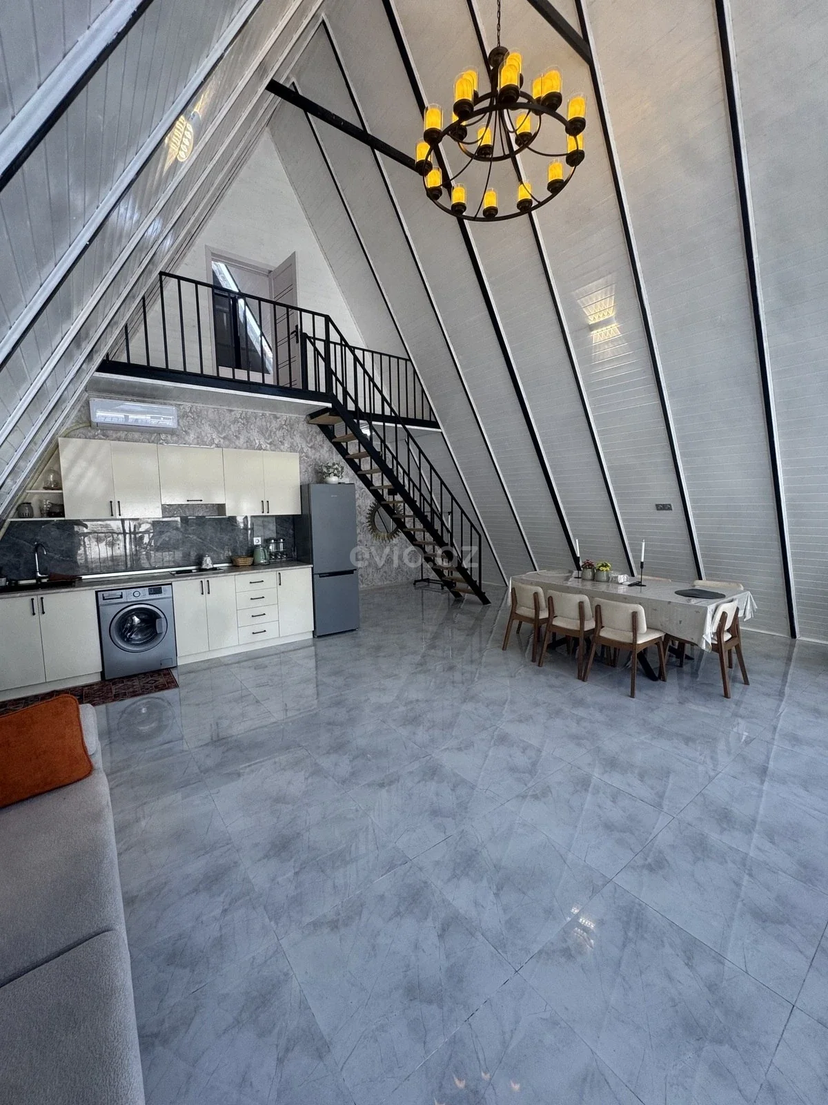 Kirayə 3 otaqlı A-frame Qəbələdə — Ev, villa, Qəbələ (6)