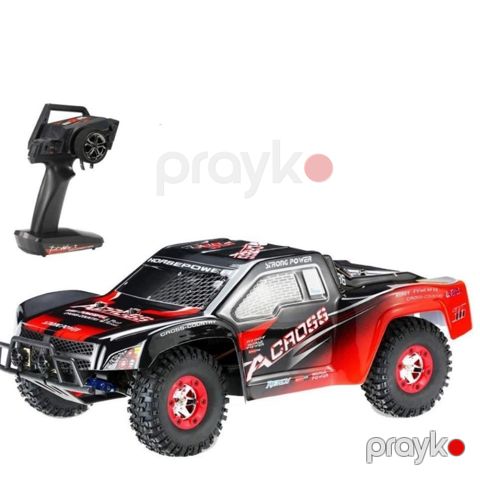 Radio ilə idarə olunan yarış avtomobili Wltoys 12423, qırmızı, 14+ — Bakı