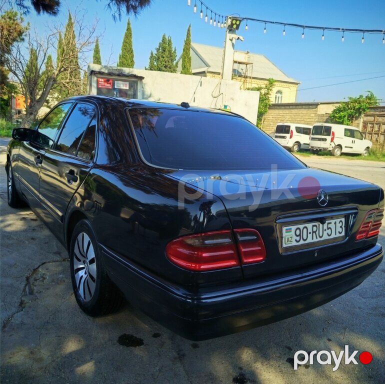 Mercedes E 200, 2.0 L, 1999 il, 466 000 km — Avtomobillər, Bakı (6)