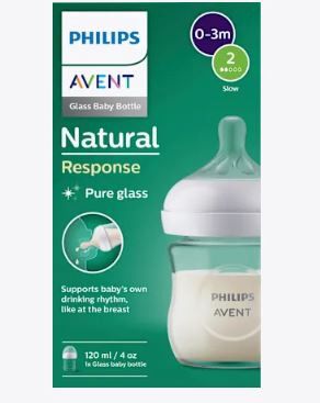 Qidalanma üçün qab Philips Avent Babyflasch, şüşə, 120 ml, 1 əd — Mallar, Bakı (2)