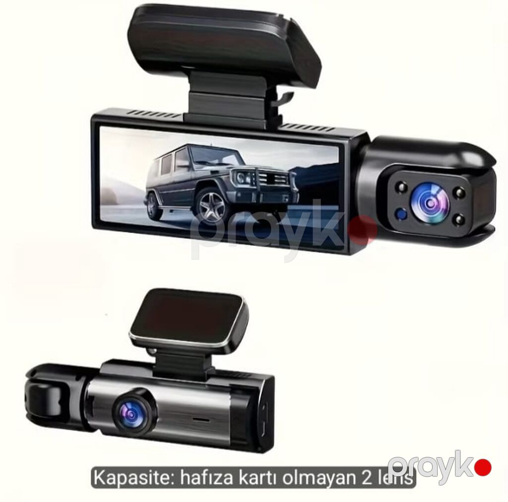 Üç kanallı avtomobil DVR sistemi və parklama monitor-kamera dəsti 1) — Video qeydediciləri, Mingəçevir (3)