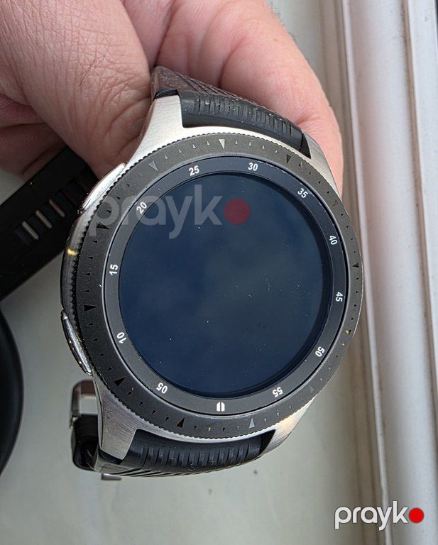 Samsung Galaxy Watch Silver 46mm — Ağıllı saatlar və biləkliklər, Bakı (8)