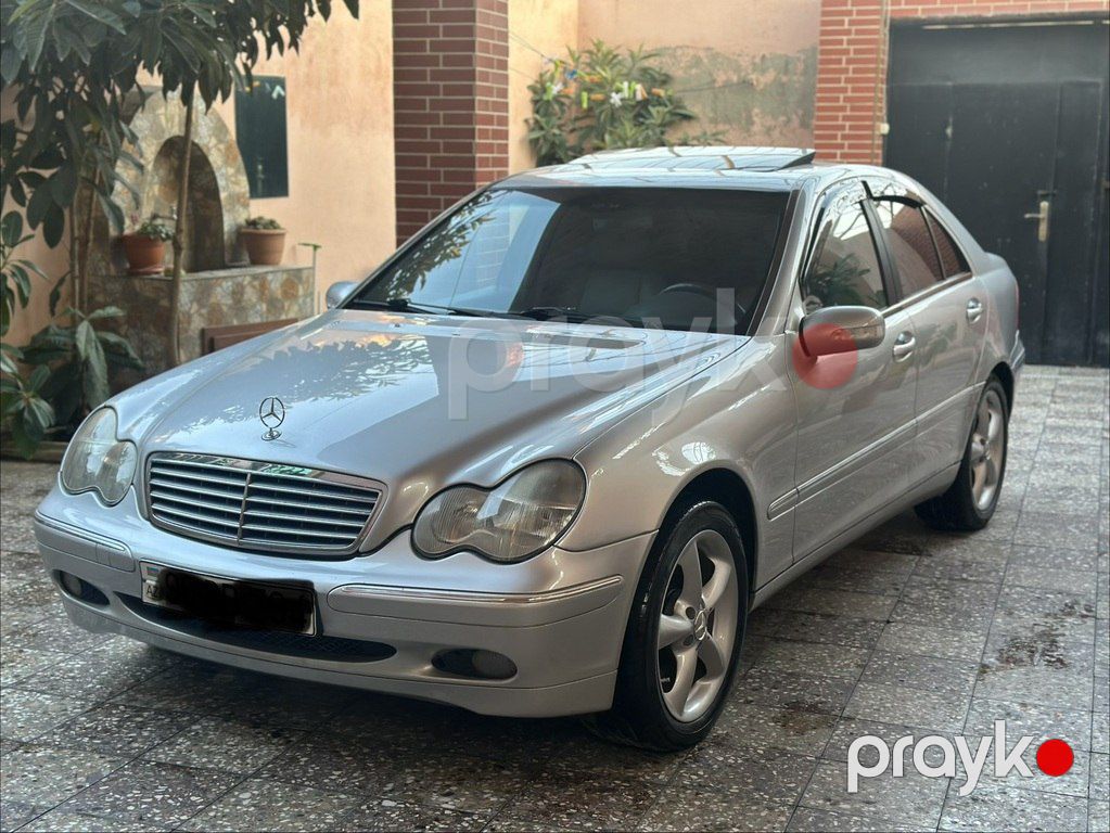 Mercedes C 240, 2.6 L, 2002 il, 200 000 km — Avtomobillər, Bakı (3)