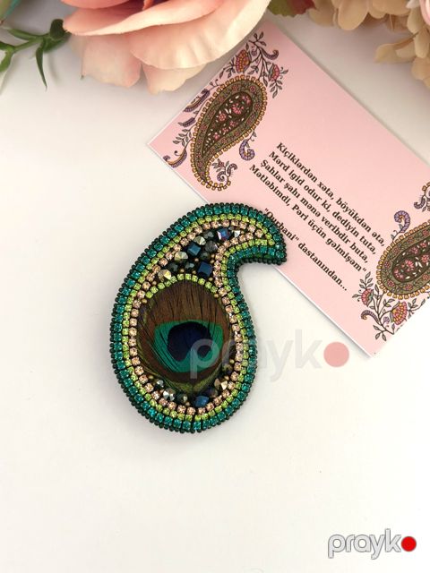 Bəzək sancağı 96386454, yaşıl — Bakı